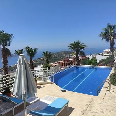 Duplex With Roof Terrace & Panoramic Sea View Apartman Kaş