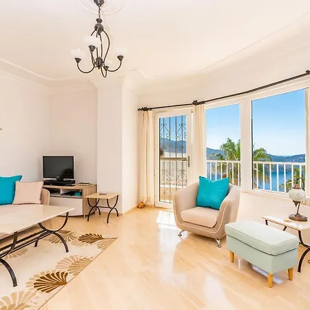 Duplex With Roof Terrace & Panoramic Sea View Apartman Kaş